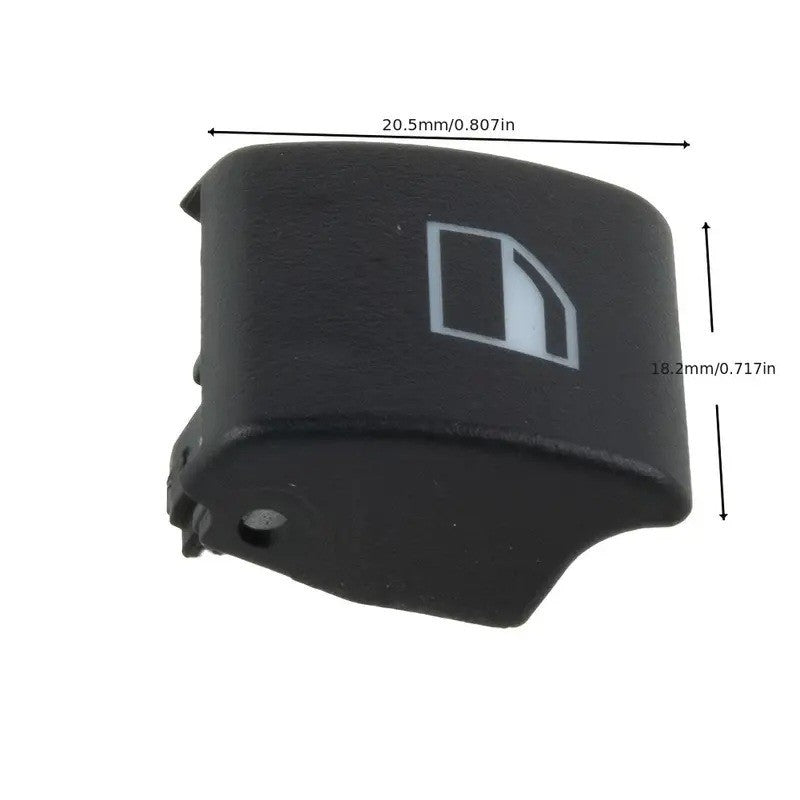 Copertura Pulsante Alzavetro Nero per BMW Serie 3 E46 1998-2006 Sedan Coupé