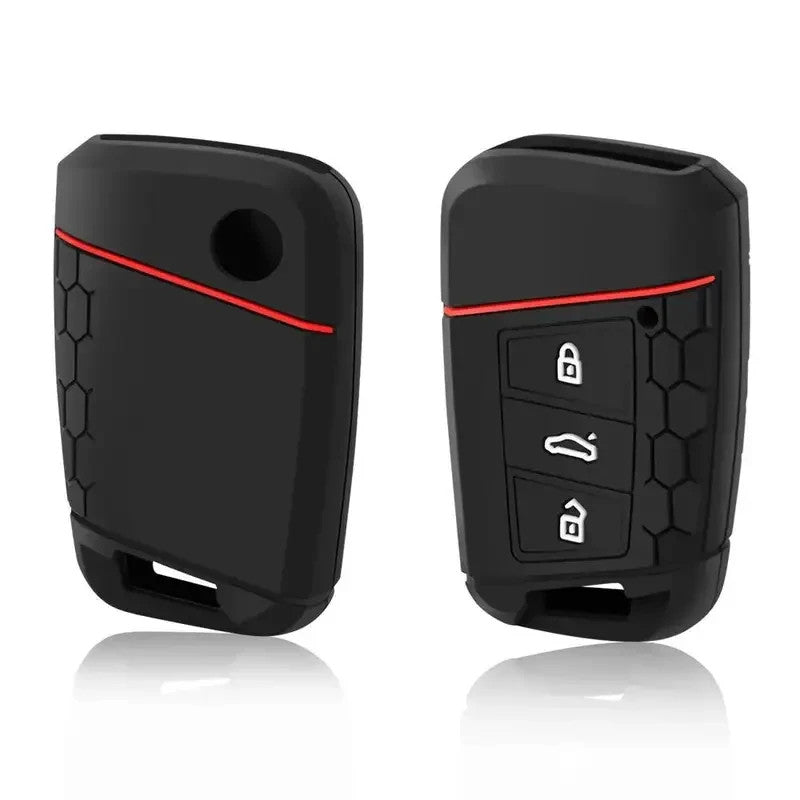 COVER CHIAVE SKODA OCTAVIA KODIAQ KAROQ POLO PASSAT GUSCIO TELECOMANDO SILICONE