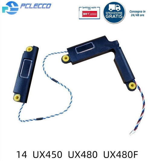 COPPIA SPEAKER ASUS UX450FD UX450FDX UX480FD ALTOPARLANTI CASSE AUDIO