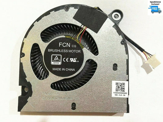 VENTOLA ACER SPIN 5 SPIN 5 SP513-55N SP513-52N SP513-55 CPU FAN COOLER  4 PIN