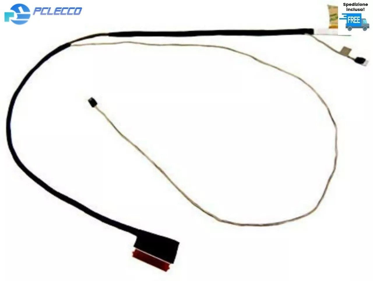 CAVO FLAT VIDEO HP PAVILION 17-AB OMEN 17-W LED P/N: DD0G37LC011  DISPLAY CABLE