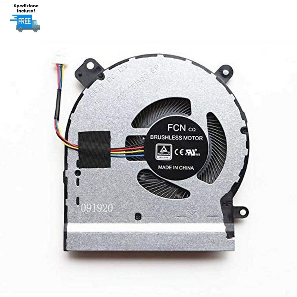 VENTOLA CPU FAN 4 PIN DC 12V ASUS ROG STRIX GL504G GL504GM GL504GS GL504GW