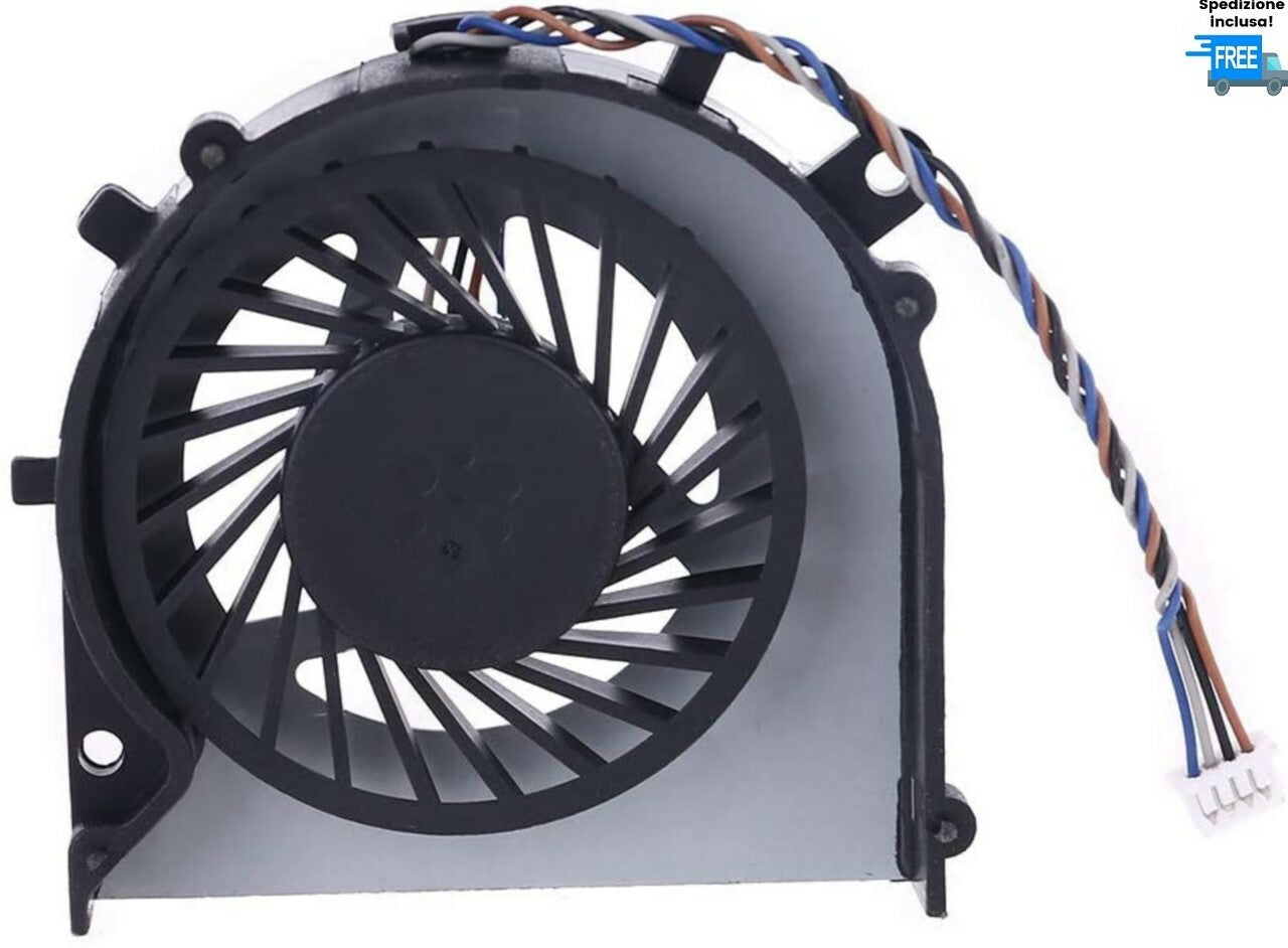 FAN  HP PAVILION  14-AC 14-AF 14-AN 14-AM 14-AD VENTOLA NUOVA CONNETTORE 4 PIN