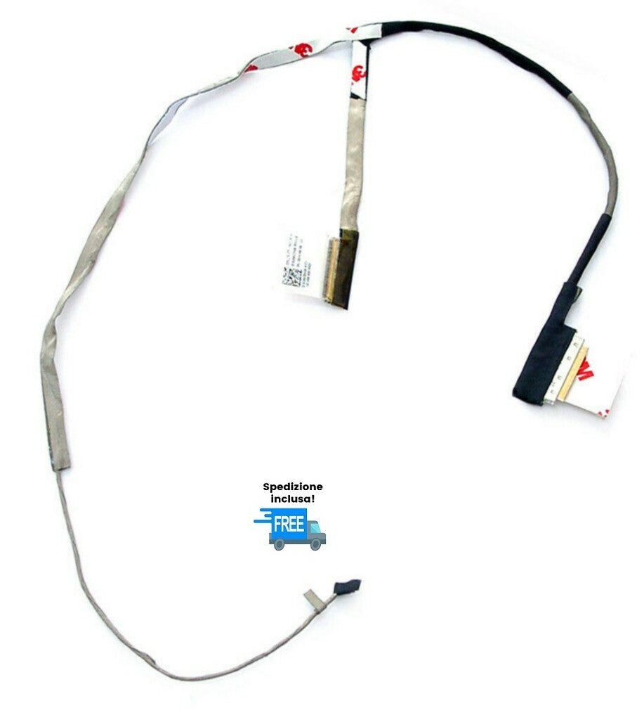 CAVO FLAT VIDEO TOUCH HP 15-G 15-R 15-H ZS051 LED P/N: DC020022U00 LCD CABLE