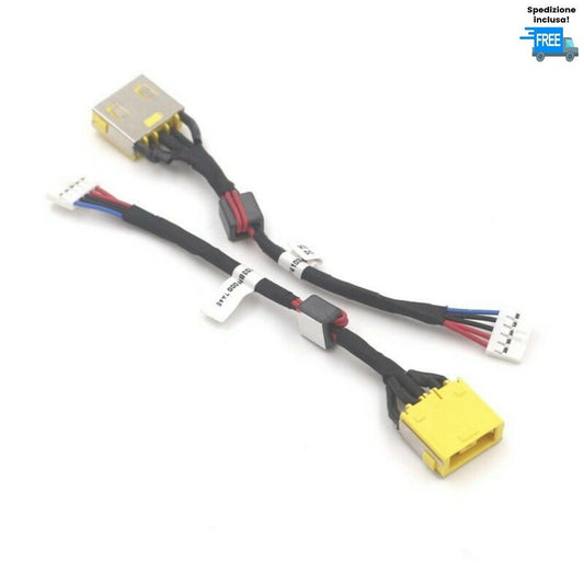 JACK LENOVO ERAZER Z501  DW857 CONNETTORE ALIMENTAZIONE DC POWER  IN 5 PIN