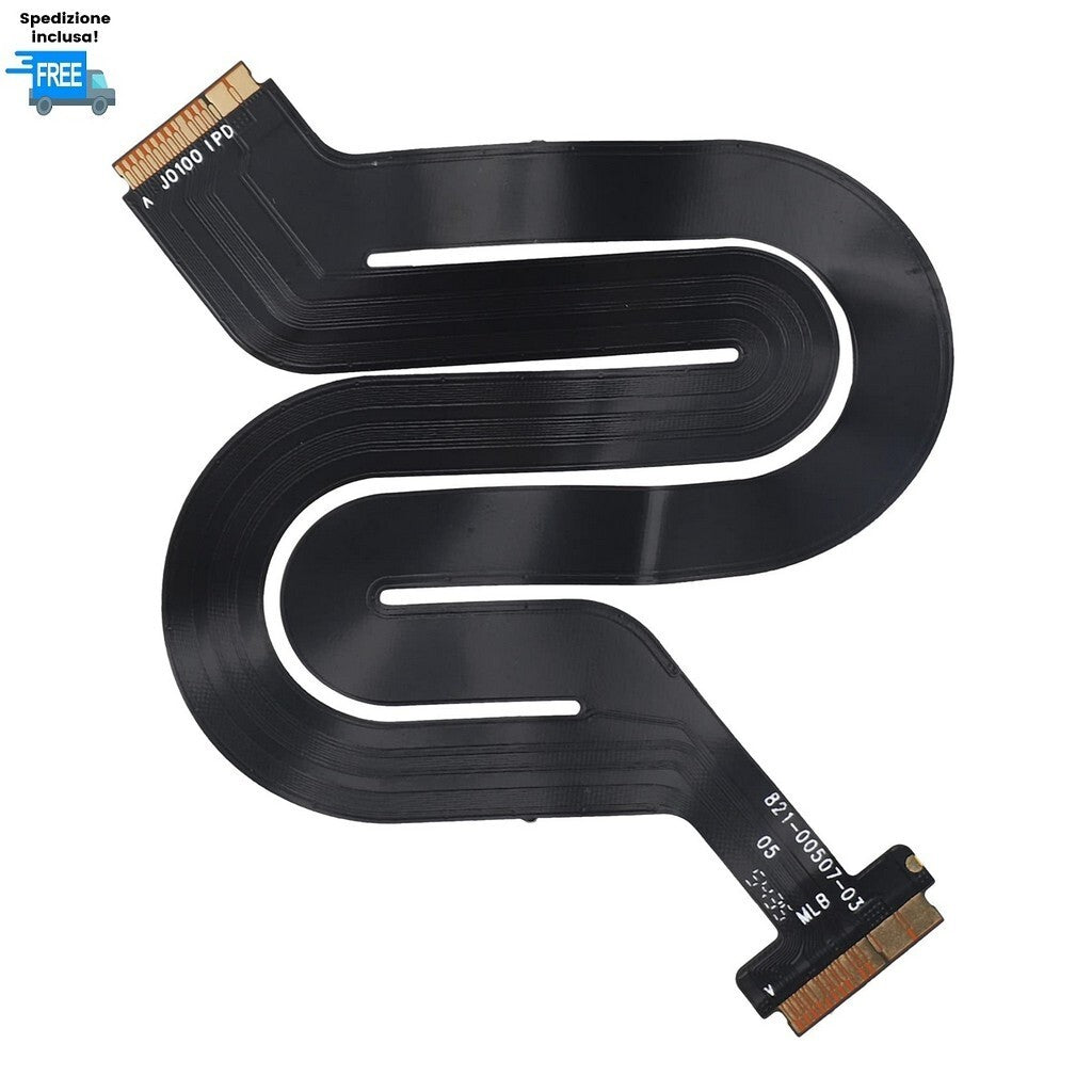 CONNETTORE TOUCHPAD APPLE MACBOOK  12 A1534 FLAT CAVO 821-00507-03  FLEX CABLE