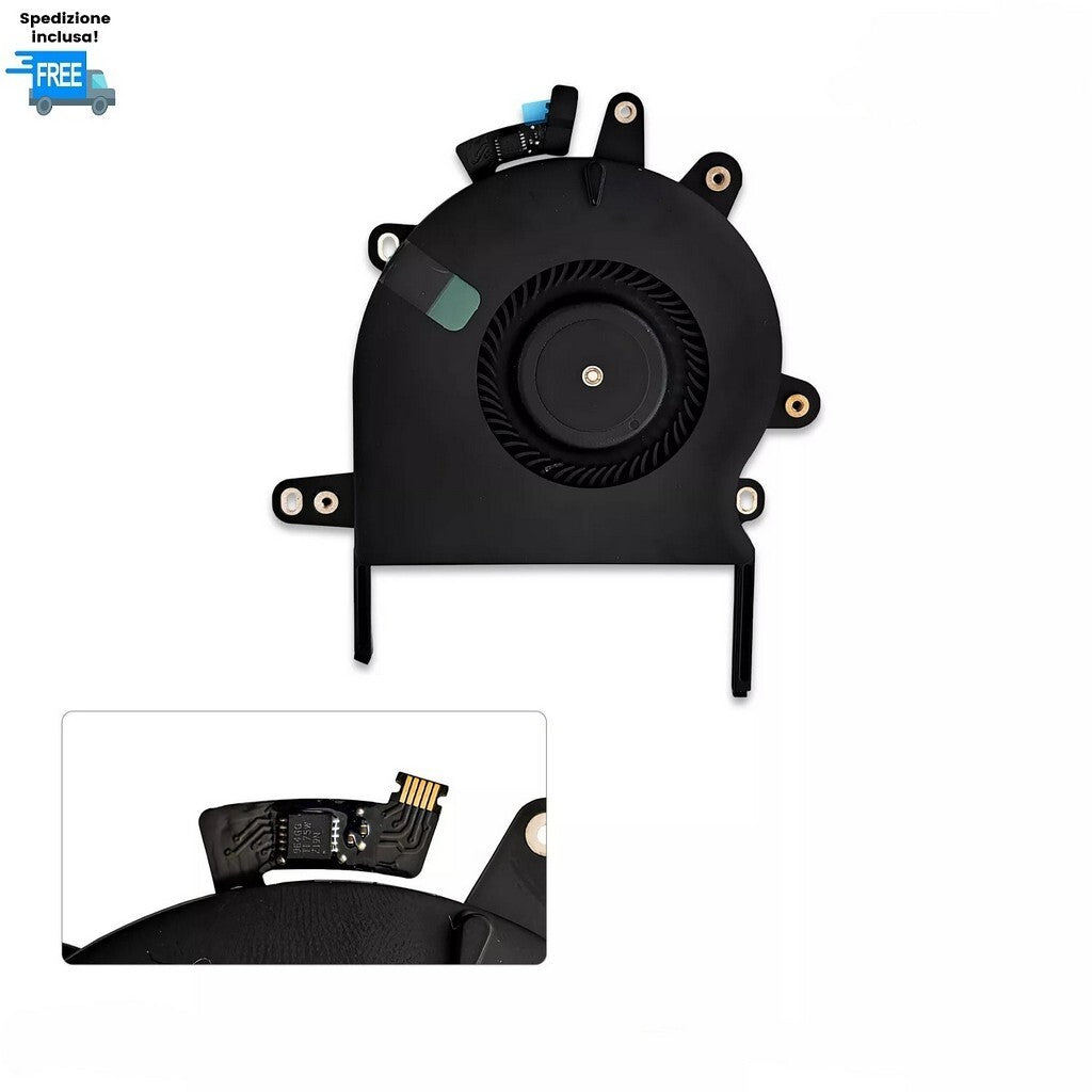 Ventola MacBook Pro 13 A1989 2018 2019 sinistra versione 1 fan cooler