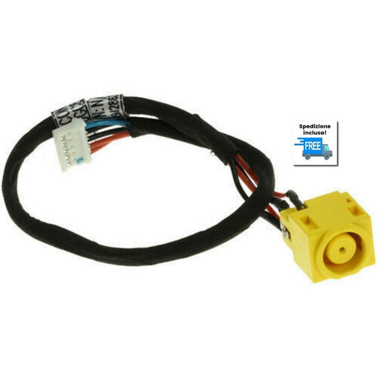 JACK LENOVO L510 L512  DW16 CONNETTORE ALIMENTAZIONE  DC IN 5 PIN