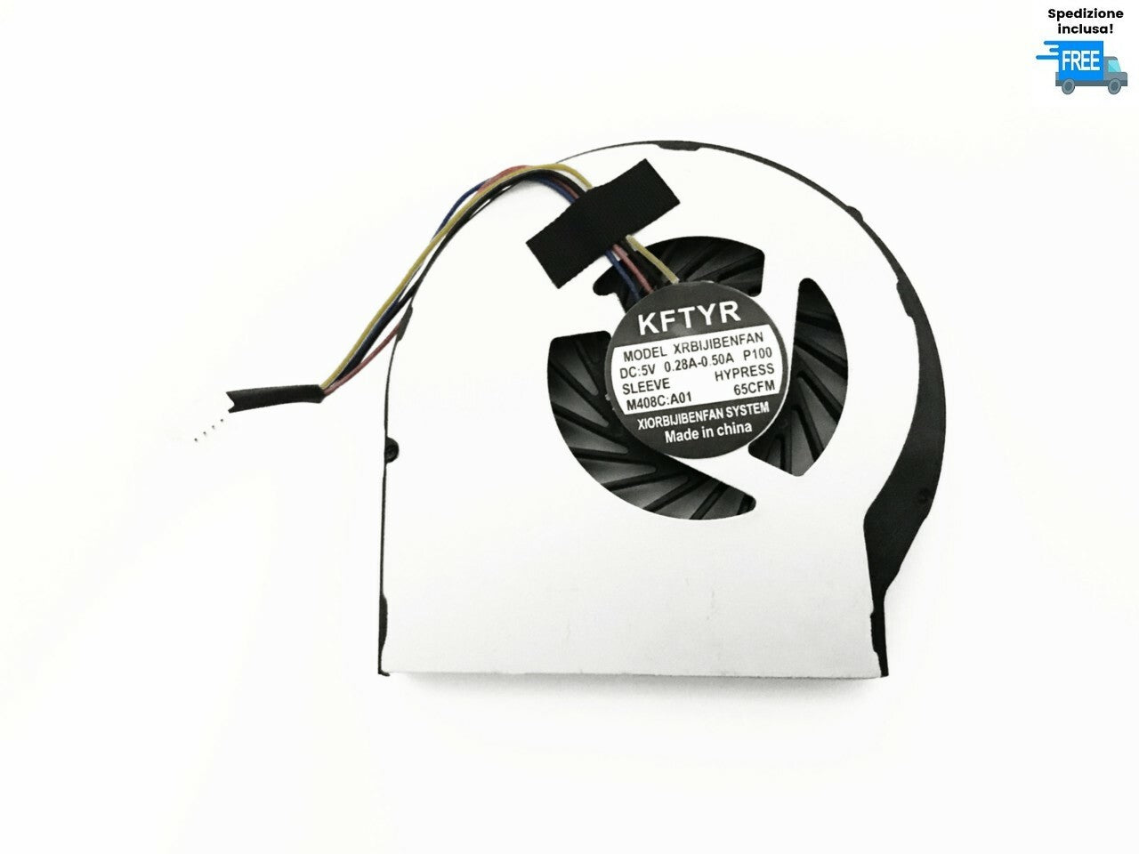 VENTOLA LENOVO B470  V470 V470A V470G  FAN NUOVA 4 PIN