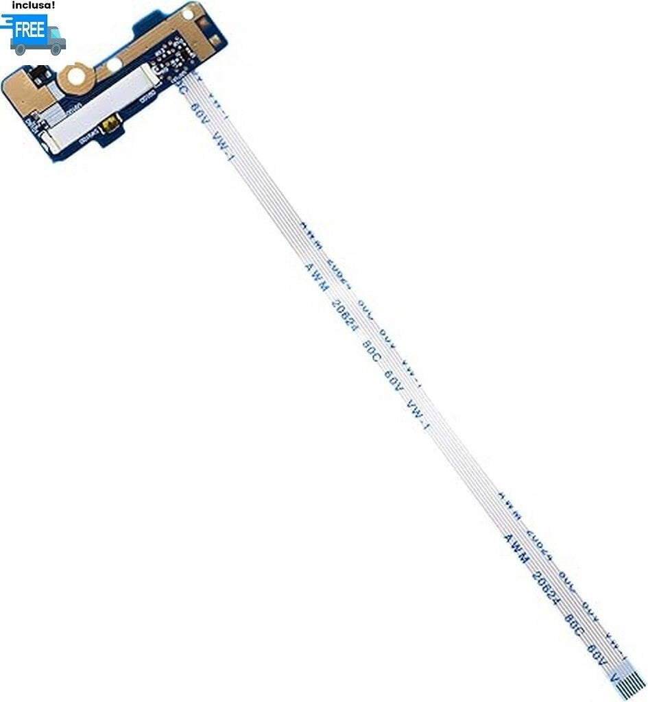 Pulsante Accensione HP EliteBook 830 840 845 735 740 745 G5 6050A2926001