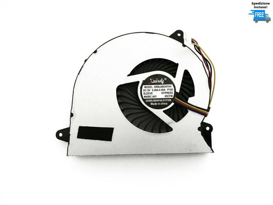 VENTOLA ASUS U31 U35J U56 CPU FAN COOLER  NUOVA 4 PIN