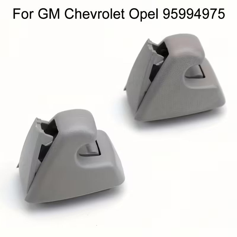 Clip alette Parasole Grigie 2 Pezzi per Chevrolet Opel Buick Cruze Sonic Spark