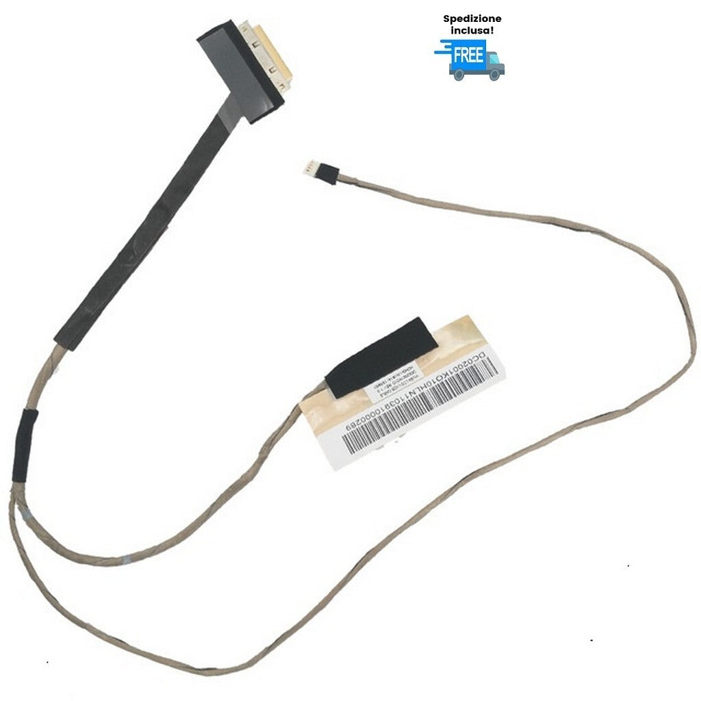 CAVO FLAT DISPLAY LENOVO S300 S400 S405 VIUS4 CABLE LED FLEX DC02001KO10