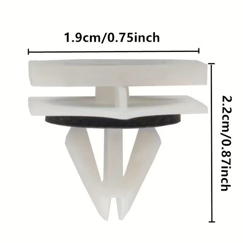 Set 10 clip fissaggio rivestimento Ford Escape Ranger Kuga Chevrolet modanatura