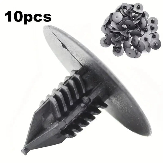 Clip Parafango Arco Ruota per Renault Clio MK2 Scenic Mégane 10 Pezzi Nero