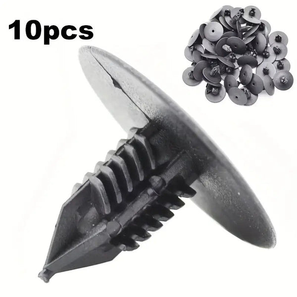 Clip Parafango Arco Ruota per Renault Clio MK2 Scenic Mégane 10 Pezzi Nero