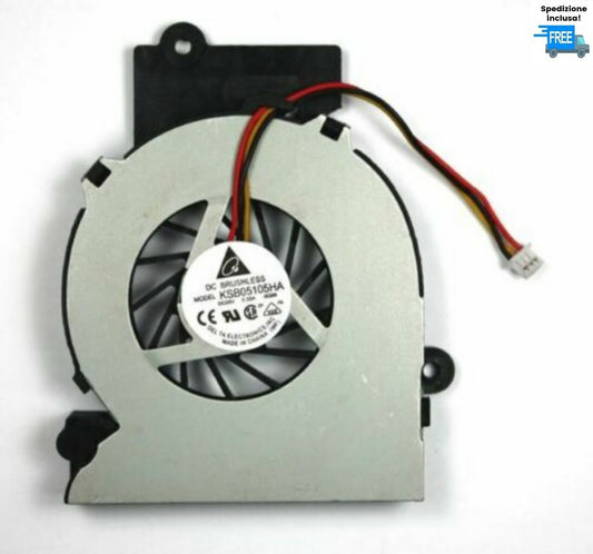 VENTOLA FUJITSU Siemens V2055 V2030 V2035 V3515 L1310G NUOVA FAN 3 PIN