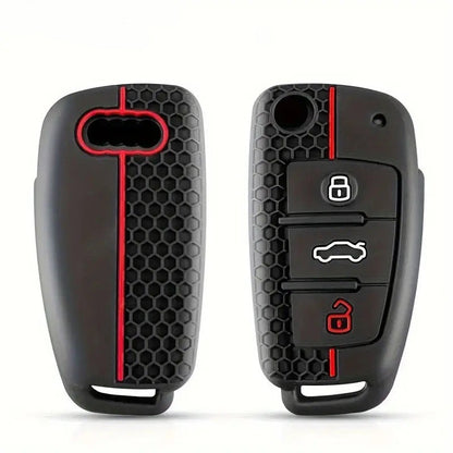Cover chiave Audi TT A6 C6 A4 A5 A7 A3 Q2 Q3 Q7 S3 Rs3 Rs6 Guscio silicone