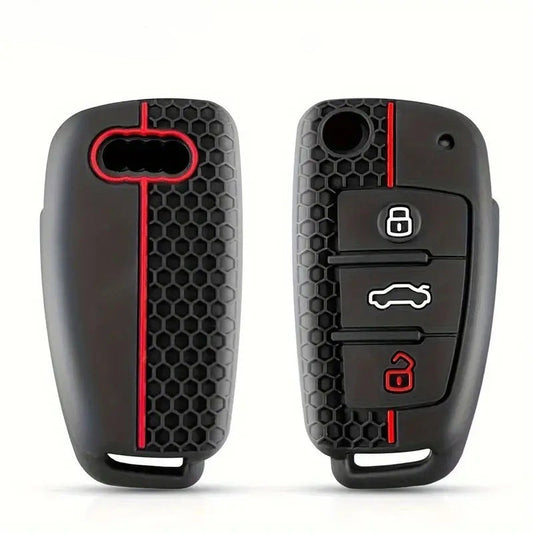 Cover chiave Audi TT A6 C6 A4 A5 A7 A3 Q2 Q3 Q7 S3 Rs3 Rs6 Guscio silicone