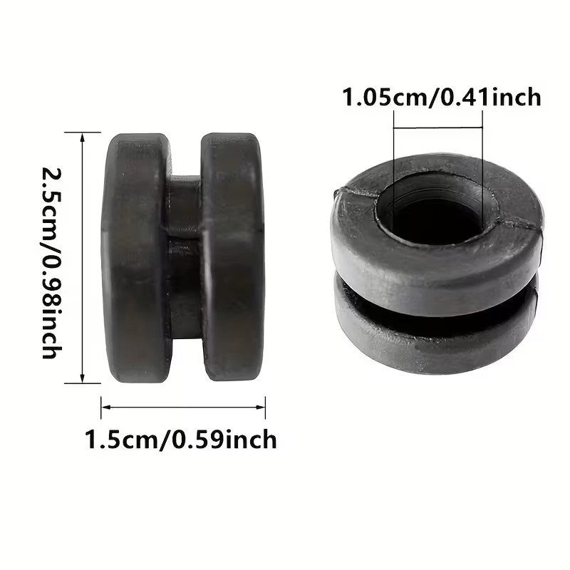 2 PEZZI GOMMINI SUPPORTO FILTRO ARIA CITROEN C3 C4 C5 BERLINGO 1422A4 9814411880