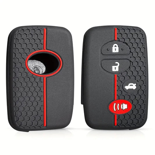 Cover chiave Toyota Land Cruiser Prado Camry Prius Crown Subaru Guscio silicone
