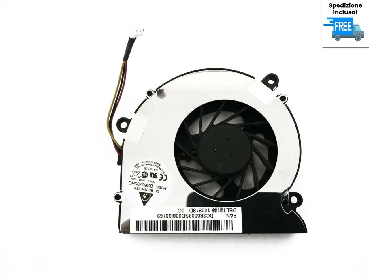 Ventola Lenovo Y430 G430 E41 E42 G3000 G530 V450 K41 K41A K42 3 Pin Nuova