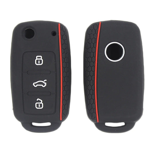 COVER CHIAVE VW POLO GOLF BORA TIGUAN SAGITAR  KEY GUSCIO TELECOMANDO SILICONE