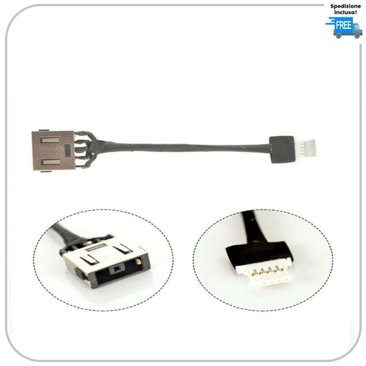 JACK LENOVO YOGA 2 11 20332  DW872 CONNETTORE ALIMENTAZIONE  DC POWER IN 5 PIN