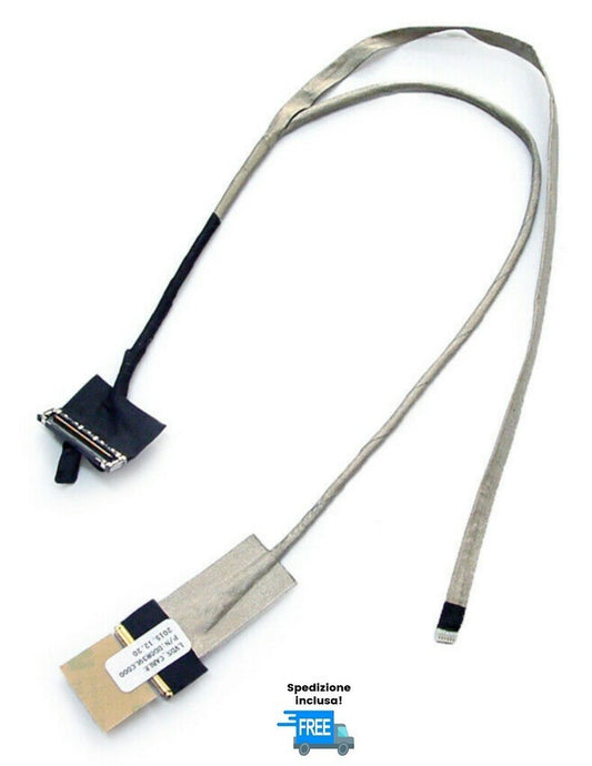 CAVO FLAT DISPLAY HP G7-1000 G7-2000 P/N: DD0R39LC000 CABLE FLEX VIDEO LED