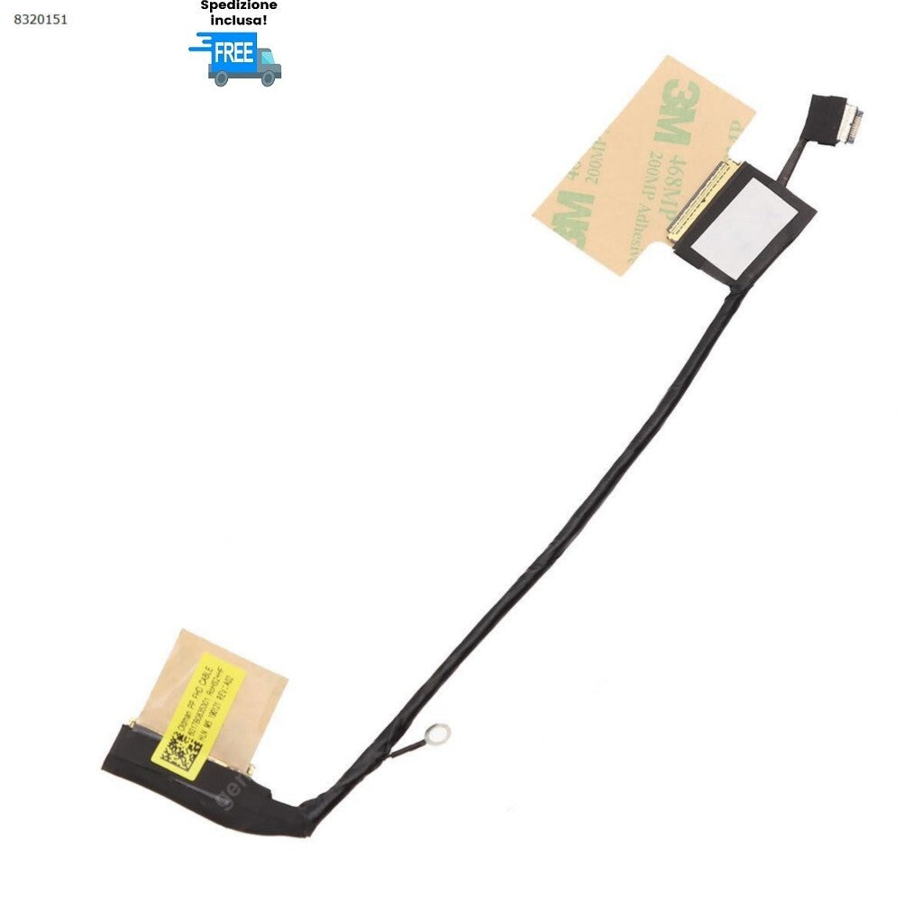 Cavo flat video HP EliteBook x360 1030 G2 LED display LCD 30 pin 6017B0835301