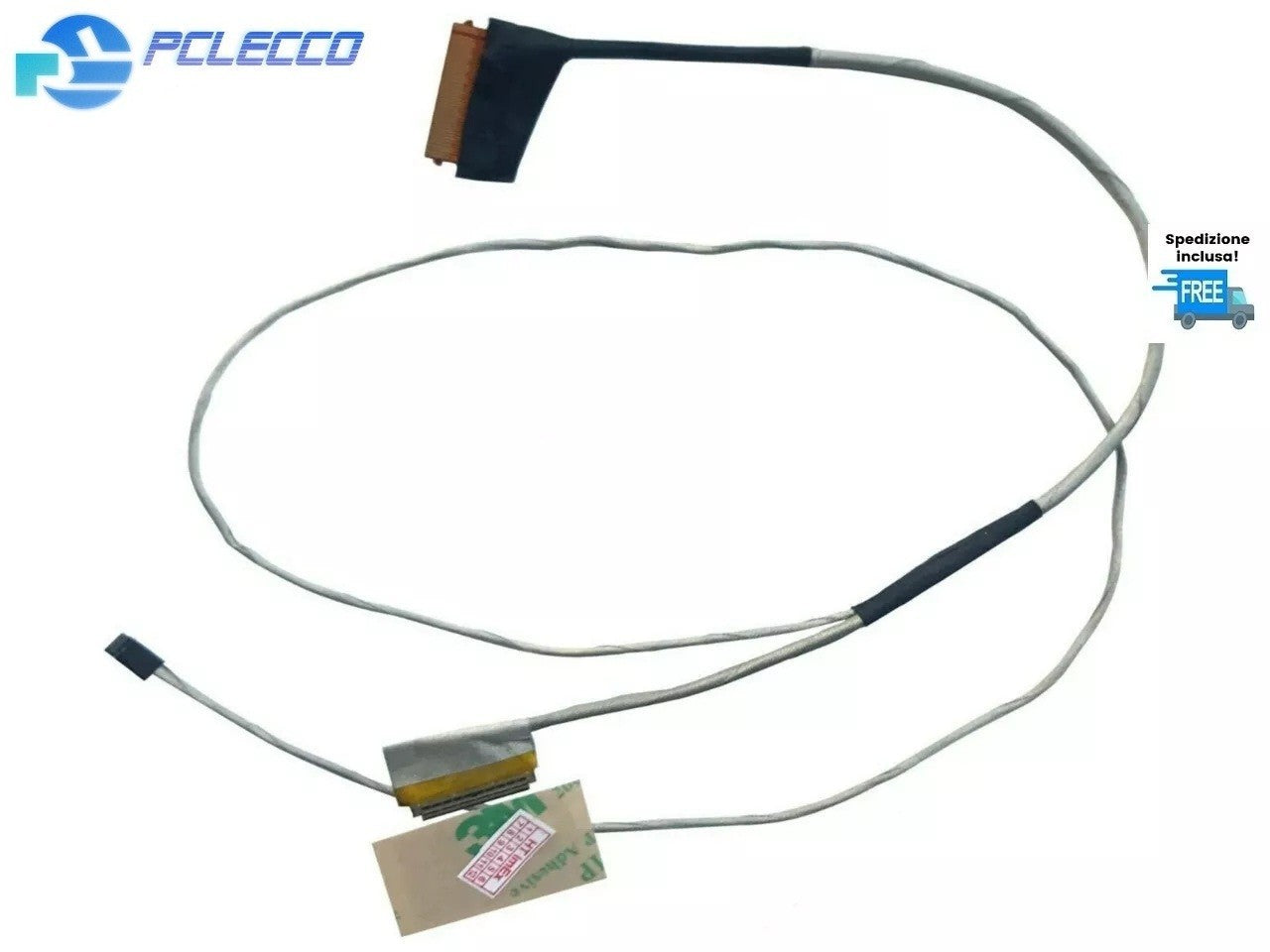 CAVO FLAT VIDEO HP 15-AX 15-BC LED 30 PIN P/N: DD0G35LC011 FLEX DISPLAY VGA