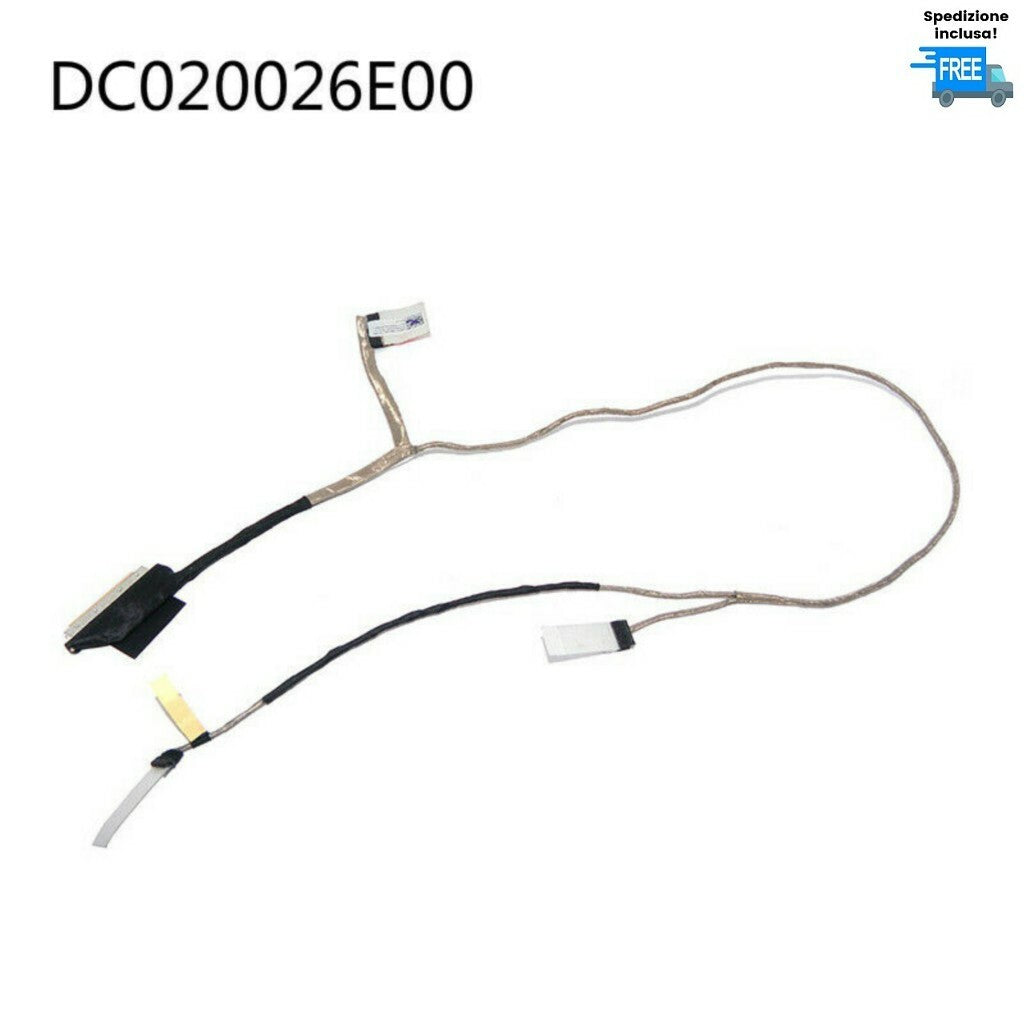 CAVO FLAT VIDEO HP ENVY 15T-AE 15-AE M6-P M6-P113DX ABW50 LED DC020026E00