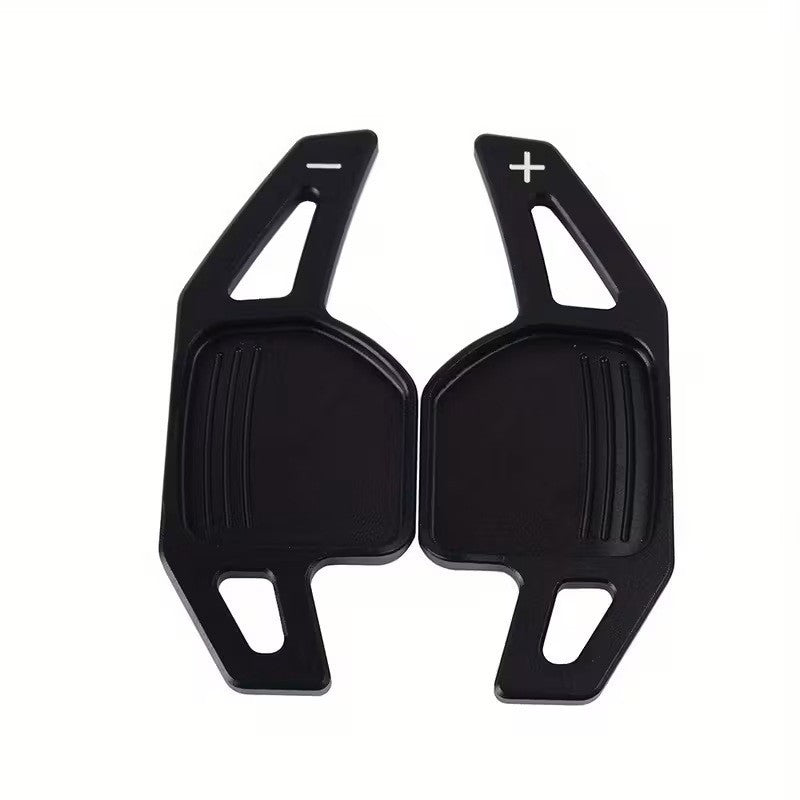 2 Paddle DSG Estese Audi A3 8P A4 B8 A5 A6 C6 Q5 TT 8J R8 Nero Alluminio