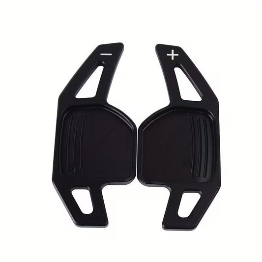 2 Paddle DSG Estese Audi A3 8P A4 B8 A5 A6 C6 Q5 TT 8J R8 Nero Alluminio