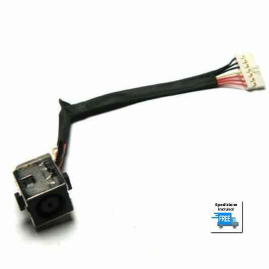 JACK HP PROBOOK 6330B 6360 6360B 6360T DW276 CONNETTORE DC POWER IN 7 PIN