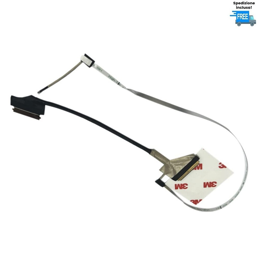 CAVO FLAT VIDEO HP 17-CB TPN-C144 5 AIR 5 PLUS   LED CABLE DC02C00LT00