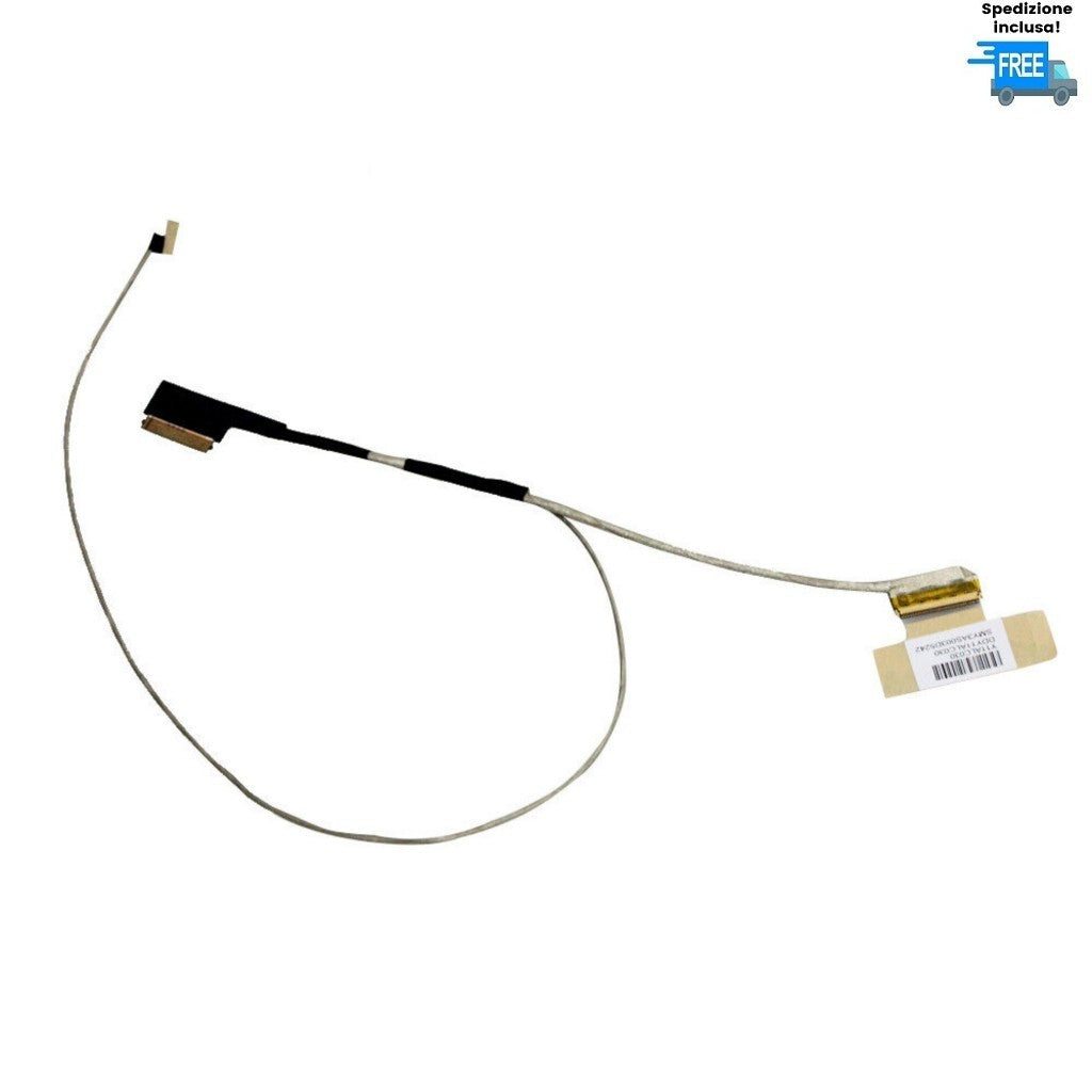 CAVO FLAT VIDEO HP 14-V 14-V014TX TOUCH DDY11BLC120 FHD 30 PIN CABLE LED LVDS
