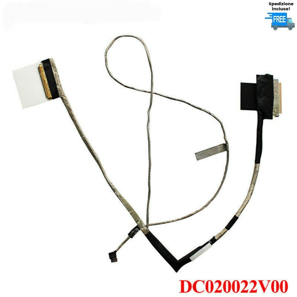 Cavo flat video HP 240 G3 246 G3 14 R ZSO40 LED display 30 pin DC020022V00