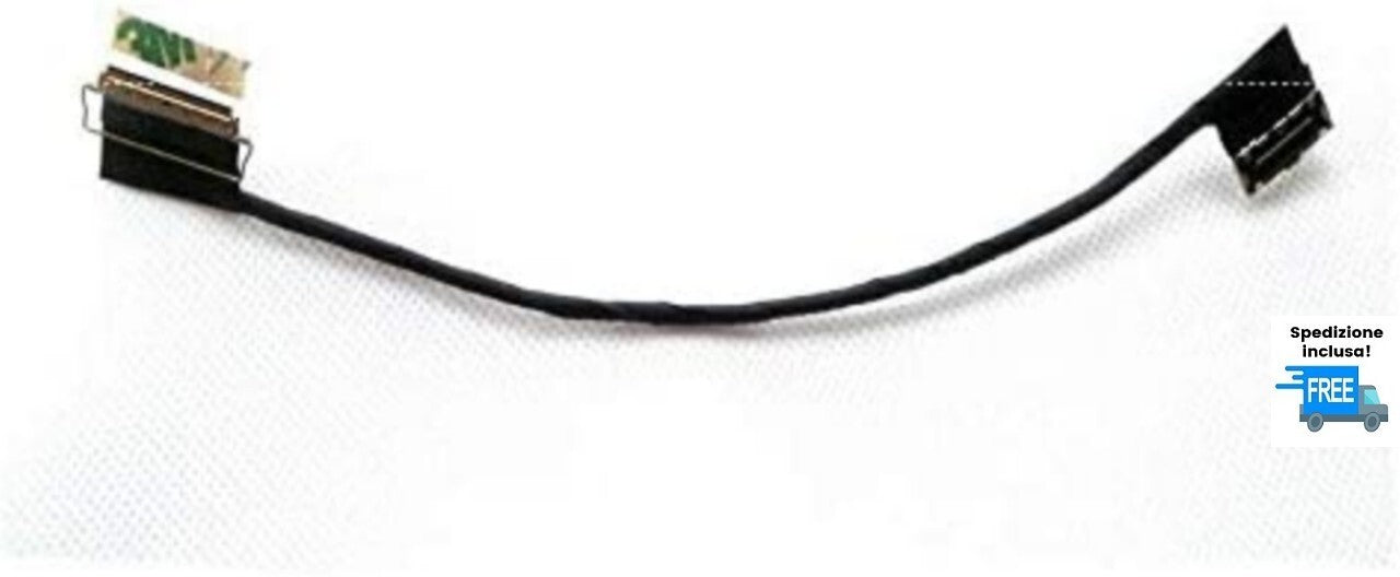 CAVO FLAT VIDEO HP SPLIT X2 13-R  FHD 30 PIN  CABLE LED LVDS DC02C008000