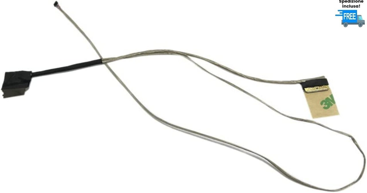 CAVO FLAT VIDEO HP 14-AL 14-AV TQN-Q171 FHD 30 PIN CABLE LED LVDS DD0G31LC001