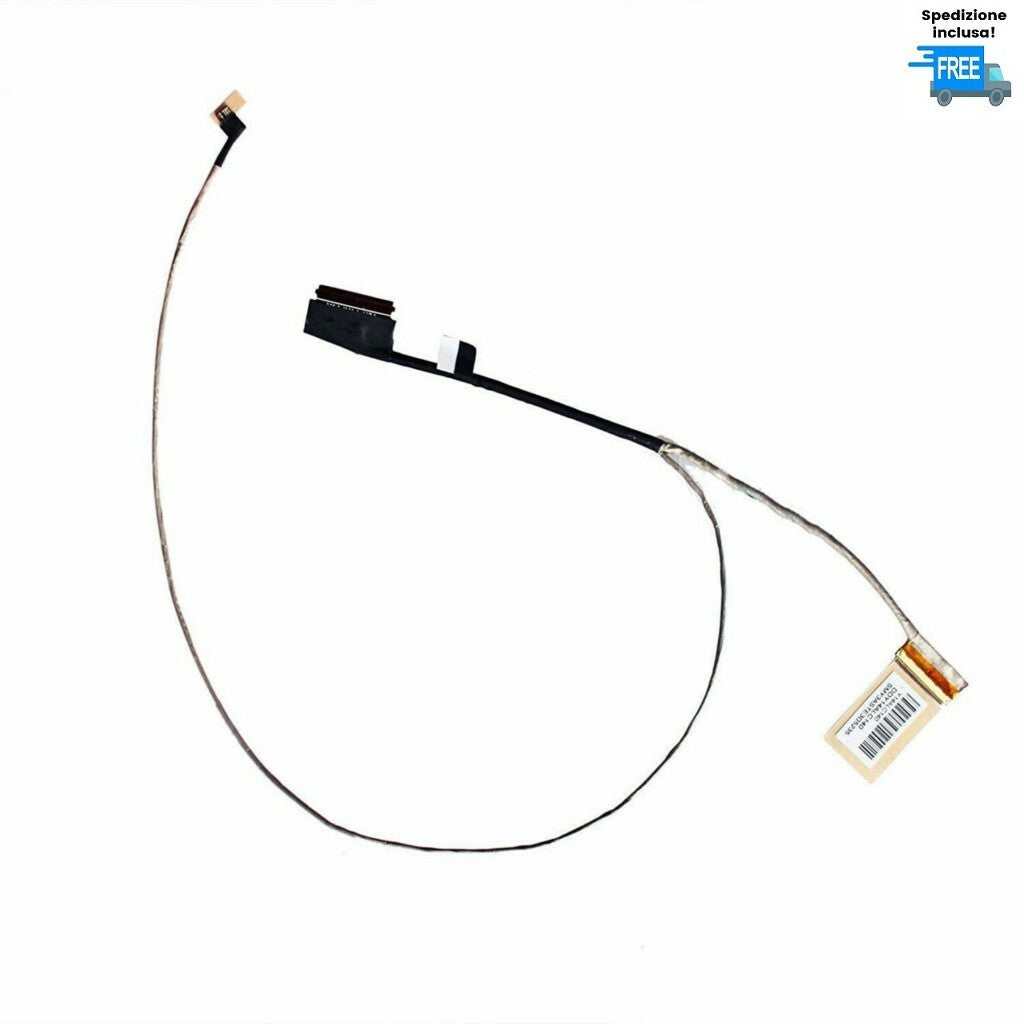 CAVO FLAT VIDEO HP PAVILION 15-P 15-K 15-V NO TOUCH DDY14ALC140 LED CABLE 40 PIN