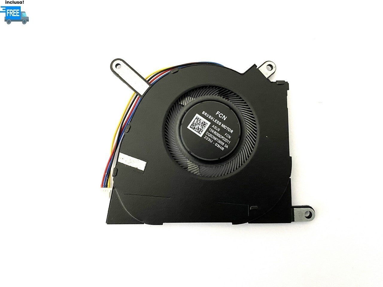 VENTOLA GPU ASUS TUF GAMING FX517 FX517Z FX517ZR FX517ZC FAN 4 PIN DC 5V