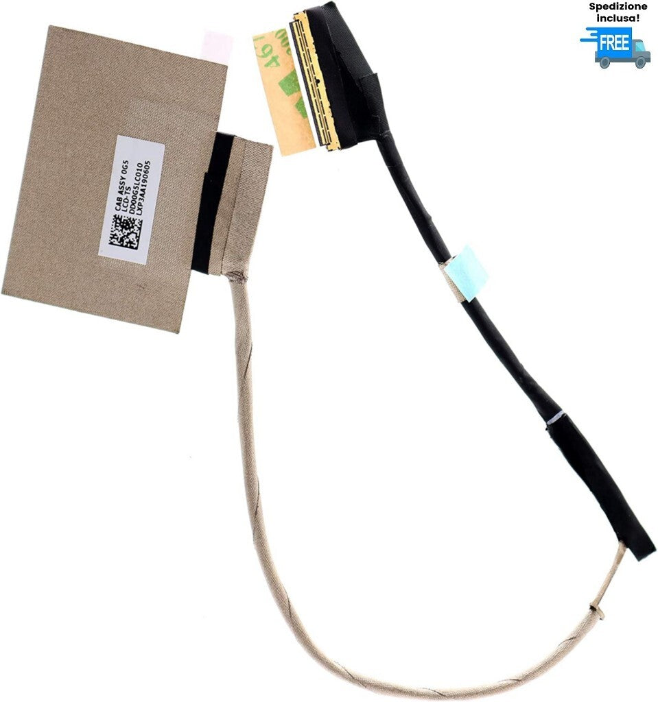 CAVO FLAT VIDEO LED HP CHROMEBOOK 11 G7 EE 40 PIN CABLE VGA FLEX DD00G5LC010