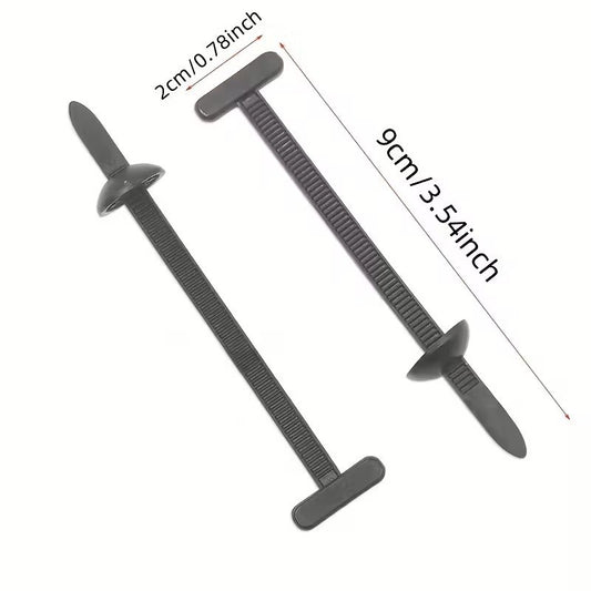 30 Clip fascette autobloccanti per fissaggio paraurti e cablaggi auto 9 cm
