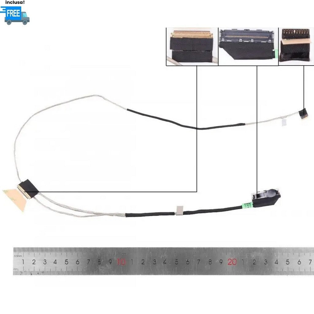 CAVO FLAT HP ELITEBOOK 850 G4 855 G4 PS1615 CABLE LED 30 PIN 6017B0801502