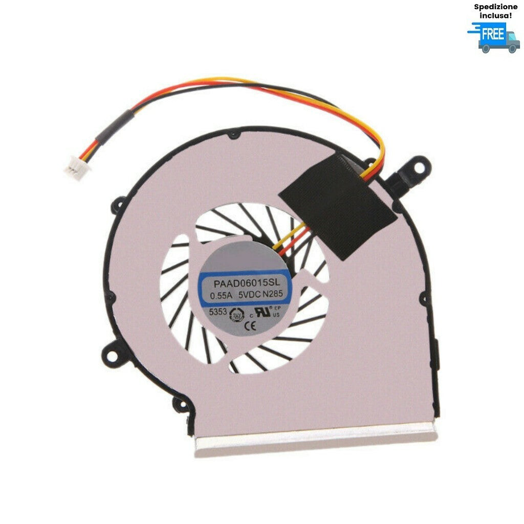 VENTOLA GPU  MSI GE62 GE72 PE60 PE70 GL62 GL72 NUOVA FAN COOLING   3PIN
