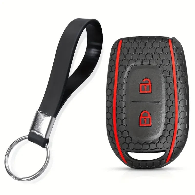COVER CHIAVE + PORTACHIAVI RENAULT DUSTER TRAFIC GUSCIO TELECOMANDO SILICONE