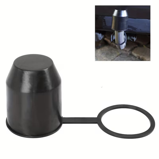 Copertura Gancio Traino a Sfera in PVC per Auto universale Protettivo Nero