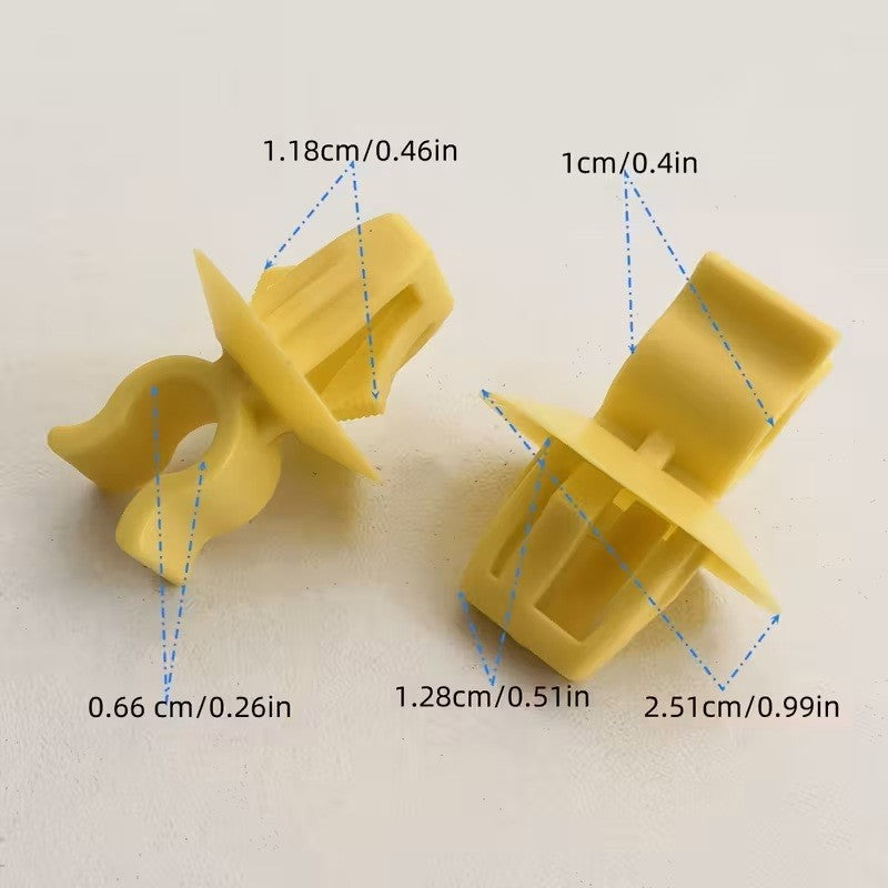 CLIP FERMO ASTA COFANO JEEP DODGE CHRYSLER SUPPORTO BACCHETTA COFANO 1 PEZZO