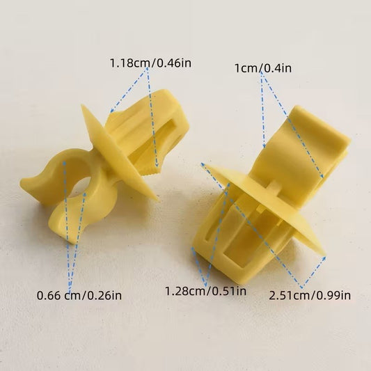 CLIP FERMO ASTA COFANO JEEP DODGE CHRYSLER SUPPORTO BACCHETTA COFANO 1 PEZZO